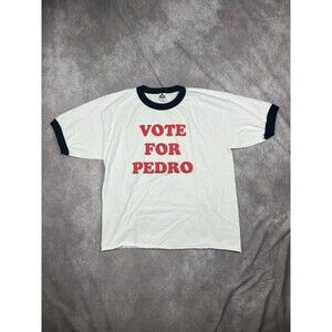 Vintage Y2K Vote For Pedro T shirt Napoleon Dynamite Sz L